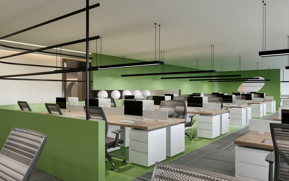 諾仕科技辦公空間裝修設計